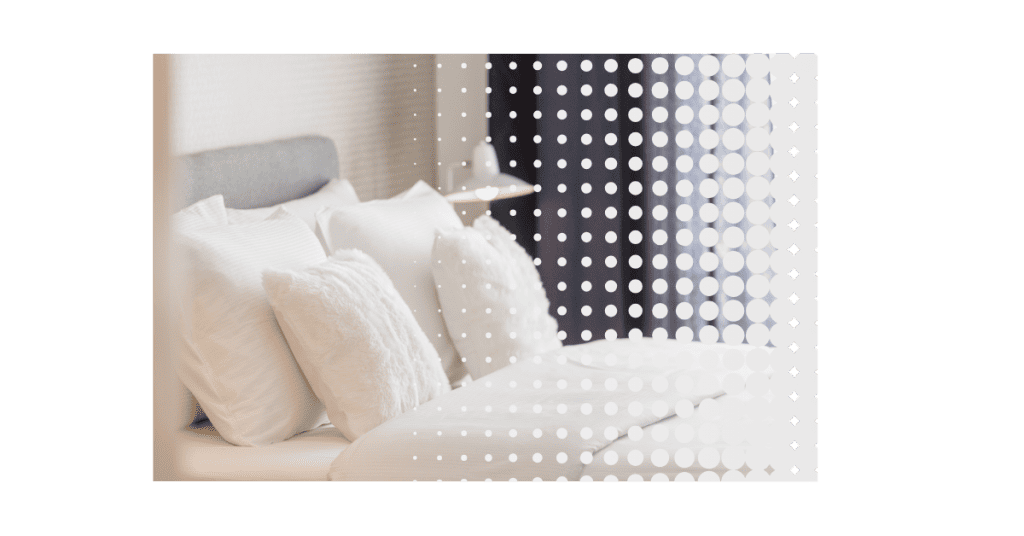 Image of bed representing a lack of sleep will make it hard to concentrate.