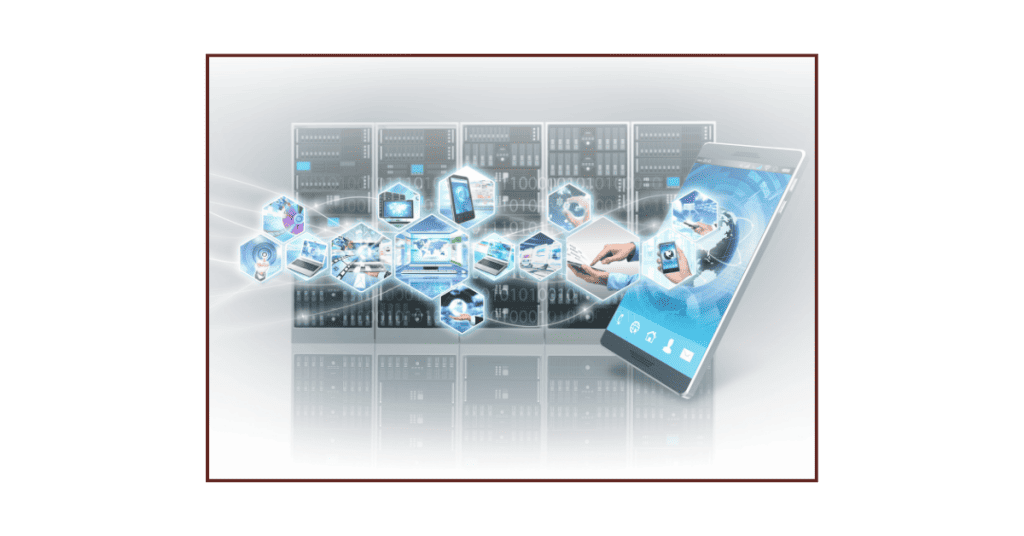 Image of various technologies representing technology as a distraction that can make it hard to concentrate.